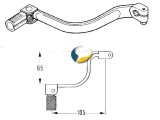 Fussschalthebel 7316 - 0