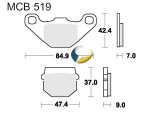 Bremsbeläge Lucas MCB519 - Bremsklötze