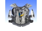 Brustpanzer Junior XP2 chrom/schwarz Polisport