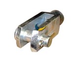 Gabelkopf mit ES-Bolzen verzinkt M12 x40mm - Bremsseile, Bremsgestänge + Zubehör