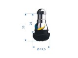 Ventil Gummi TR412 chrom - Ventile und Werkzeug