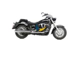 Auspuff Schalld�mpfer Blackjack Silvertail kpl. 2405