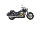 Auspuff Schalld�mpfer Blackjack Silvertail kpl. 2408
