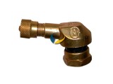Ventil Metall 8.3 Alu gold - Ventile und Werkzeug