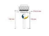 Oeltemperaturanzeige mit Direktmesser BH12-0301