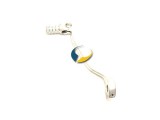 Fussschalthebel Alu satin-silber BG07-EH0002SS - 0