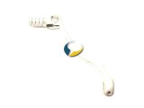 Fussschalthebel Alu satin-silber BG07-EH0003SS - 0