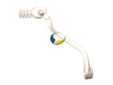 Fussschalthebel Alu satin-silber BG07-EL0001SS - 0