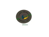 Kunststoffunterlage schwarz Seitenst�nder BH20-0088-A