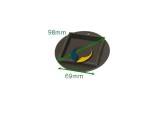 Kunststoffunterlage schwarz Seitenst�nder BH20-0088-B