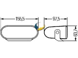 Zusatzscheinwerfer Fernlicht H7 FF75 1FA 008 284-811 - Zusatzscheinwerfer Universal