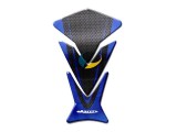 Tankpad carbon/blau Harris