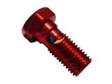 Hohlschraube einfach M10x1,25mm rot 25-402004