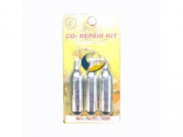 Co2 Nachfüllpatronen Set 3 Stk. - Reifen-Reparatur